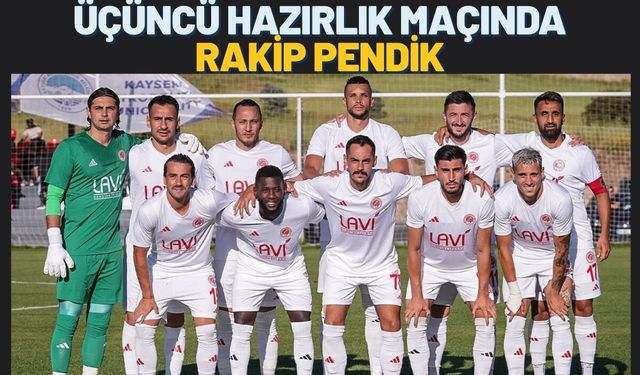 Batman Petrolspor Bugün Üçüncü Hazırlık Maçına Çıkıyor! Rakip Pendik