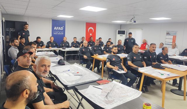Batman Umut Kervanı Ekipleri AFAD eğitimini tamamladı