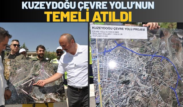 Batman’da Kuzeydoğu Çevre Yolu’nun Temeli Atıldı