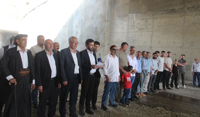 HÜDA PAR'dan 13 yıldır bitmeyen Şırnak-Van yolu için yetkililere çağrı