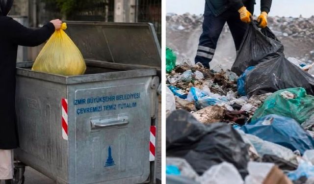 İzmir'de çöp sanılıp atılan 400 bin lira güvenlik kameralarıyla bulundu
