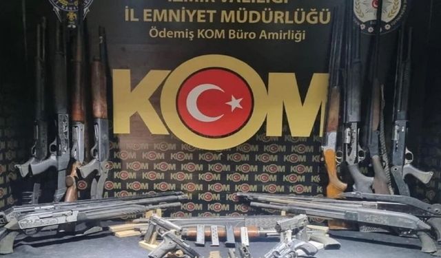 İzmir'de silah kaçakçılığı operasyonu: Bir şüpheli tutuklandı