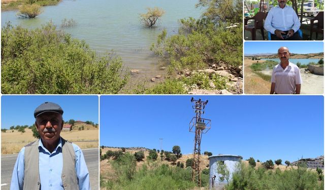 Kulp halkından yetkililere çağrı: Gölet temizlensin, temiz içme suyu çalışması tamamlansın