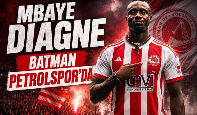Mbaye Diagne Batman Petrolspor'da!