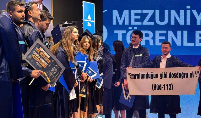 Mezuniyette ayete tahammülsüzlük