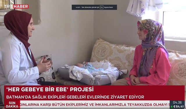 Batman’daki Sağlık Başarısı Ulusal Basında