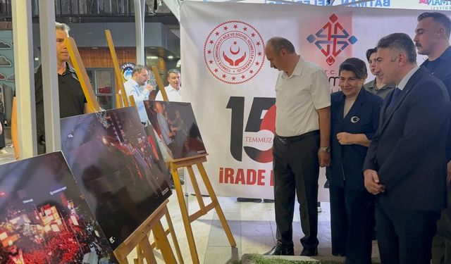 15 Temmuz Ruhu Fotoğraflarla Gülistan Caddesi'nde Yaşatıldı