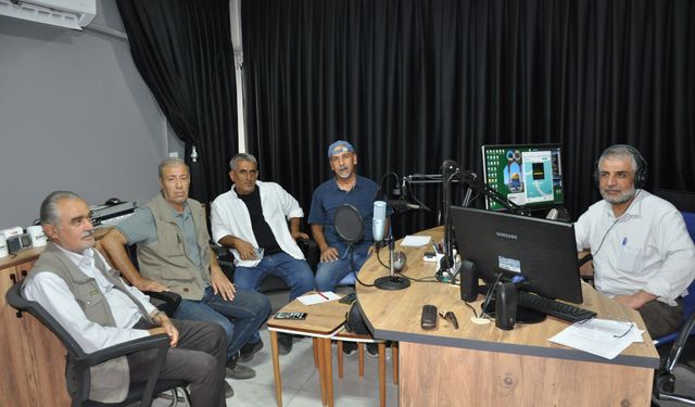 Batman Basınının Duayenleri Aksa FM'de Buluştu