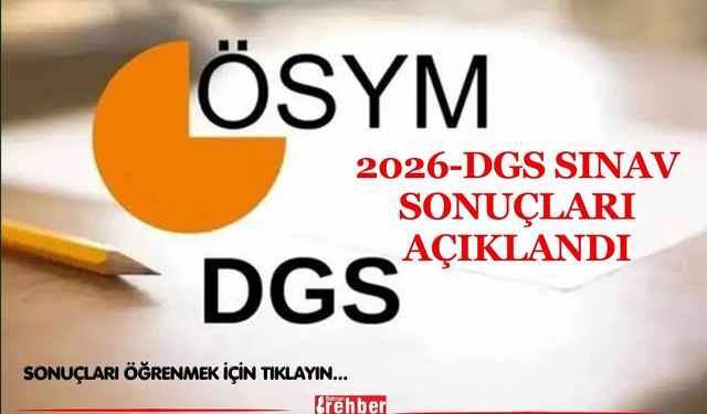 2026-Dgs Sınav Sonuçları Açıklandı