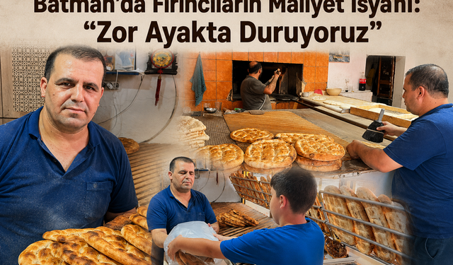 Batman’da Fırıncıların Maliyet İsyanı: “Zor Ayakta Duruyoruz”