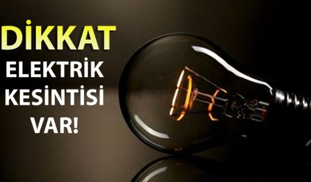Midyat'ta 2 Ağustos'ta planlı elektrik kesintisi: Mahalleler ve Çaldere etkilenecek
