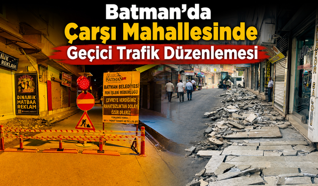 Meydan Mahallesi'nde Trafik Düzenlemesi