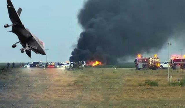 ABD'ye ait F-35 savaş uçağı askeri üste düştü