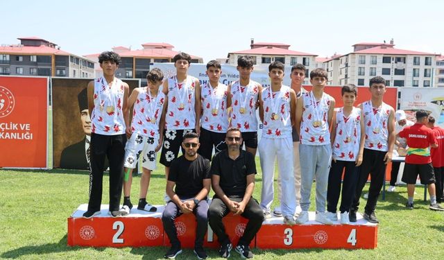 Batman Atletizm Takımı Lider Olarak Finale Yükseldi