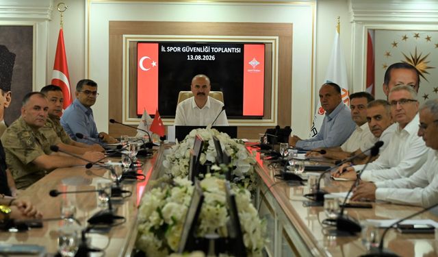 Batman’da Yeni Sezon Öncesi Spor Güvenliği Masaya Yatırıldı