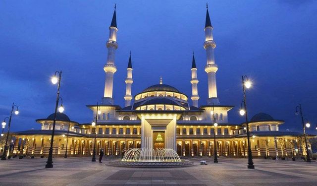 Beştepe Millet Camii'nde Mevlid-i Nebi Gecesi Özel Programı düzenlenecek