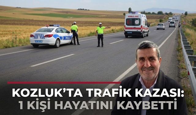 Kozluk’ta Trafik Kazası: 1 Kişi Hayatını Kaybetti