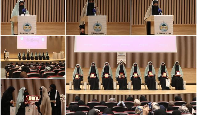 İTTİHADUL ULEMA'dan İstanbul'da hafızlık merasimi