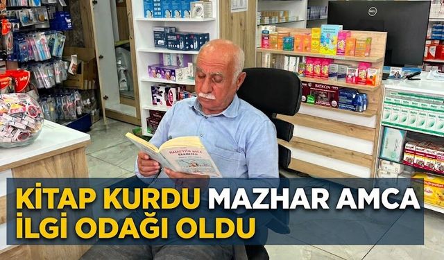 Kitap Kurdu Mazhar Amca İlgi Odağı Oldu