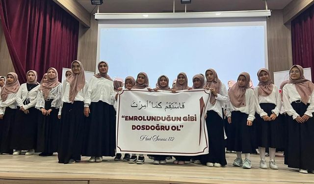 Malatya'da yatılı yaz Kur'an kursları kapanış programıyla tamamlandı