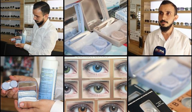 Optisyen Özmen: Bilinçsiz lens kullanımı göz sağlığını tehdit ediyor
