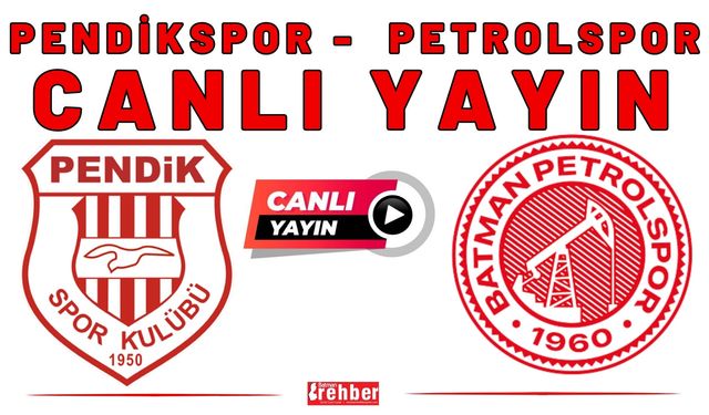 Pendikspor - Batman Petrolspor CANLI YAYIN