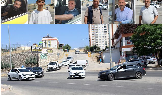 Silvan'da kontrolsüz kavşak kazalara davetiye çıkarıyor