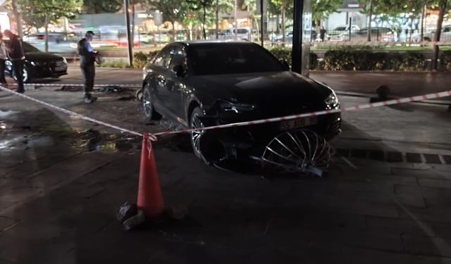 Batman'da Maddi Hasarlı Trafik Kazası