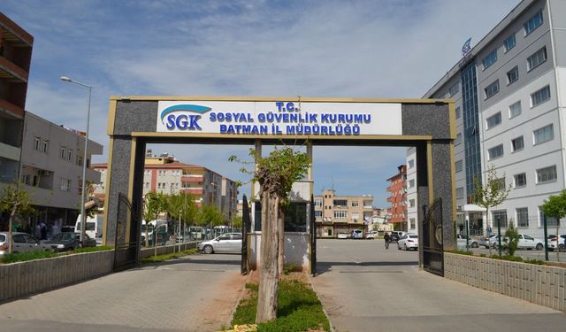 Batman SGK’dan Prim Borçlarına Taksit Kolaylığı