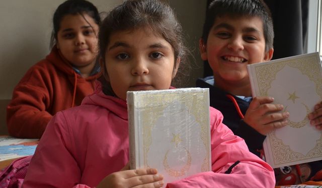 Öğrencilere Kur’an-I Kerim Hediye Edilecek