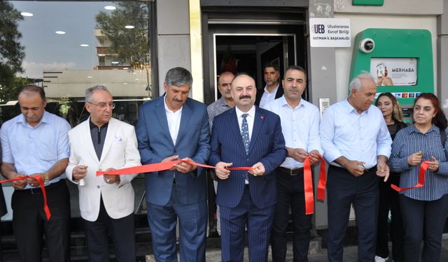 60. İL BATMAN OLDU! ULUSLARARASI ESNAF BİRLİĞİ ŞUBESİNİ AÇTI