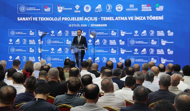 Bakan Kacır Diyarbakır'da 20 projeyi açıkladı: 177 milyarlık yatırım, 141 bin istihdam