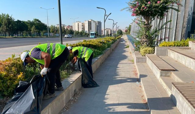 Batman Belediyesi'nden 227 Parkta Sonbahar Seferberliği