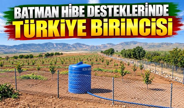 Batman Hibe Desteklerinde Türkiye Birincisi