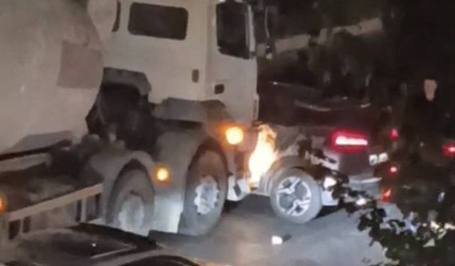 Batman'da beton mikseri ile otomobil çarpıştı: 1 yaralı