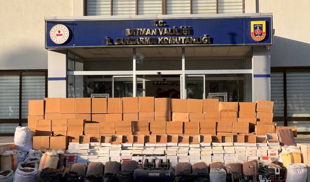 Batman’da İki Adrese Operasyon: Yüklü Miktarda Tütün ve Makaron Ele Geçirildi
