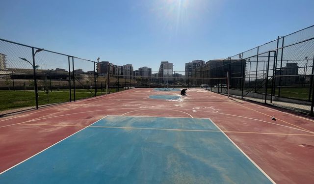 Batman’da Spor Alanları Çocuklar ve Gençler İçin Yenileniyor