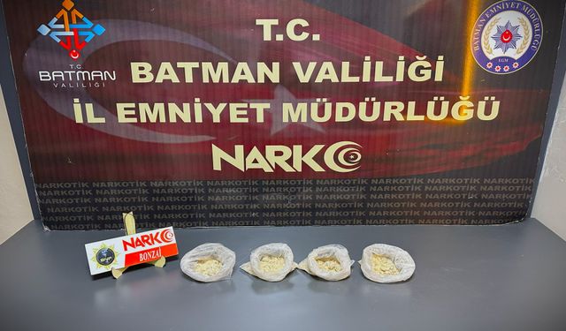 Batman’da Şüpheli Araçtan Sentetik Zehir Çıktı!