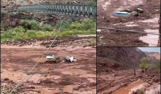Büyük Kanyon'da ani sel bilançosu: 2 ölü, 1 kayıp, 80 kişi kurtarıldı