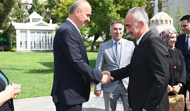 Emniyet Müdürü Kaba İçin Veda Yemeği