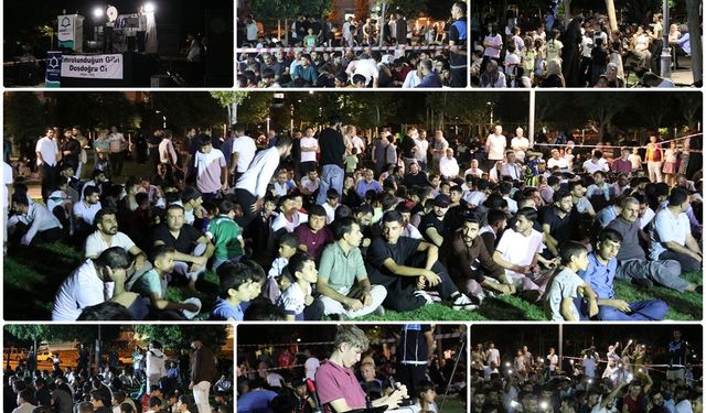 Gaziantep'te 'Davet ve Gençlik' park buluşması düzenlendi