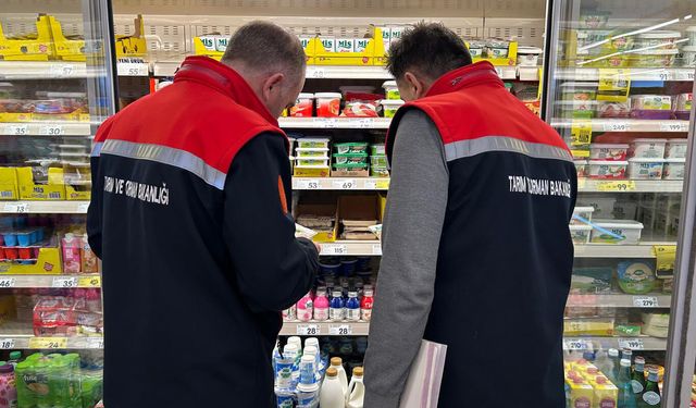 Gıda işletmelerine 100 bin denetimde 186,5 milyon lira ceza