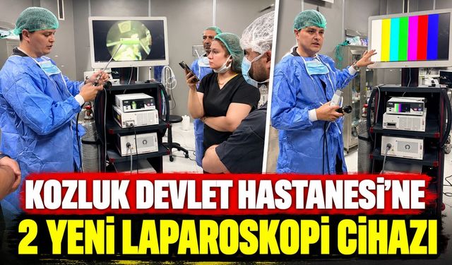 Kozluk Devlet Hastanesi’ne 2 Yeni Laparoskopi Cihazı