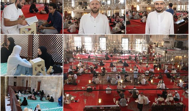 'Kur'an-ı Kerim'i Tek Oturumda Ezbere Okuma Yarışması' Fatih Camii'nde gerçekleşti