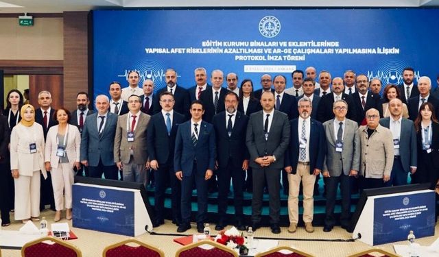 MEB ile 15 üniversite arasında eğitim yapılarının afet güvenliği için iş birliği
