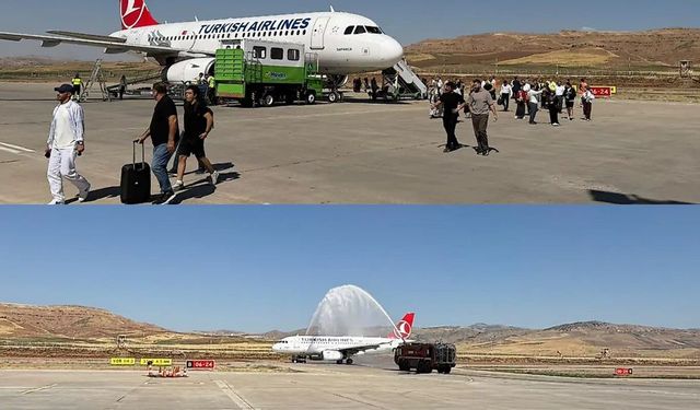 Siirt Havalimanı'nda uçuşlar yeniden başladı