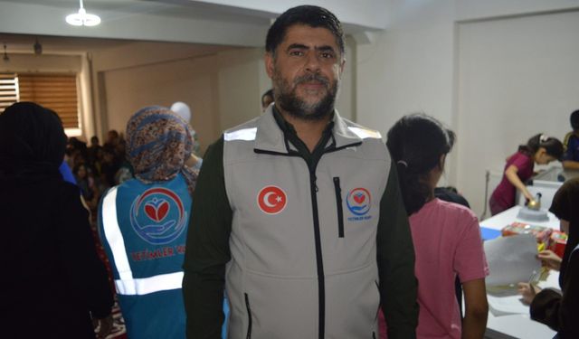 Siirt'te 120 yetim çocuğun eğitim sevincine hayırsever desteği
