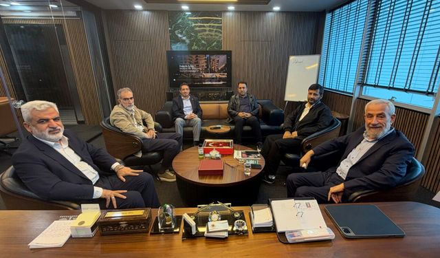 Suriye İşadamları Derneği heyetinden HAKSİAD'a ziyaret