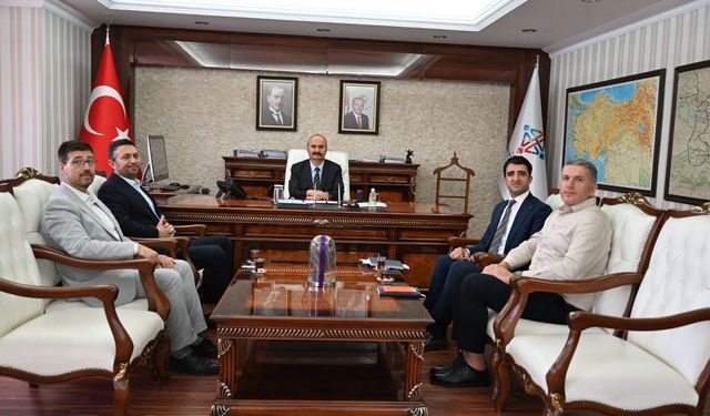 TPIC Genel Müdür Yardımcılarından Vali Canalp’e Ziyaret