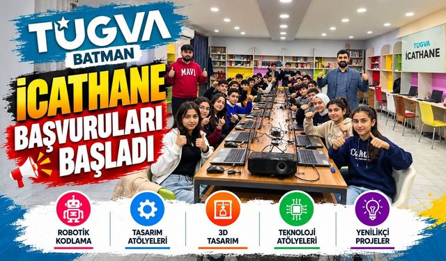 TÜGVA Batman İcathane Başvuruları Başladı